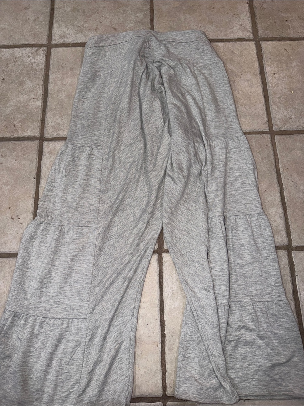 FP Movement by Free People Light Gray Wide Leg Harem Pants - Picture 3 of 5
